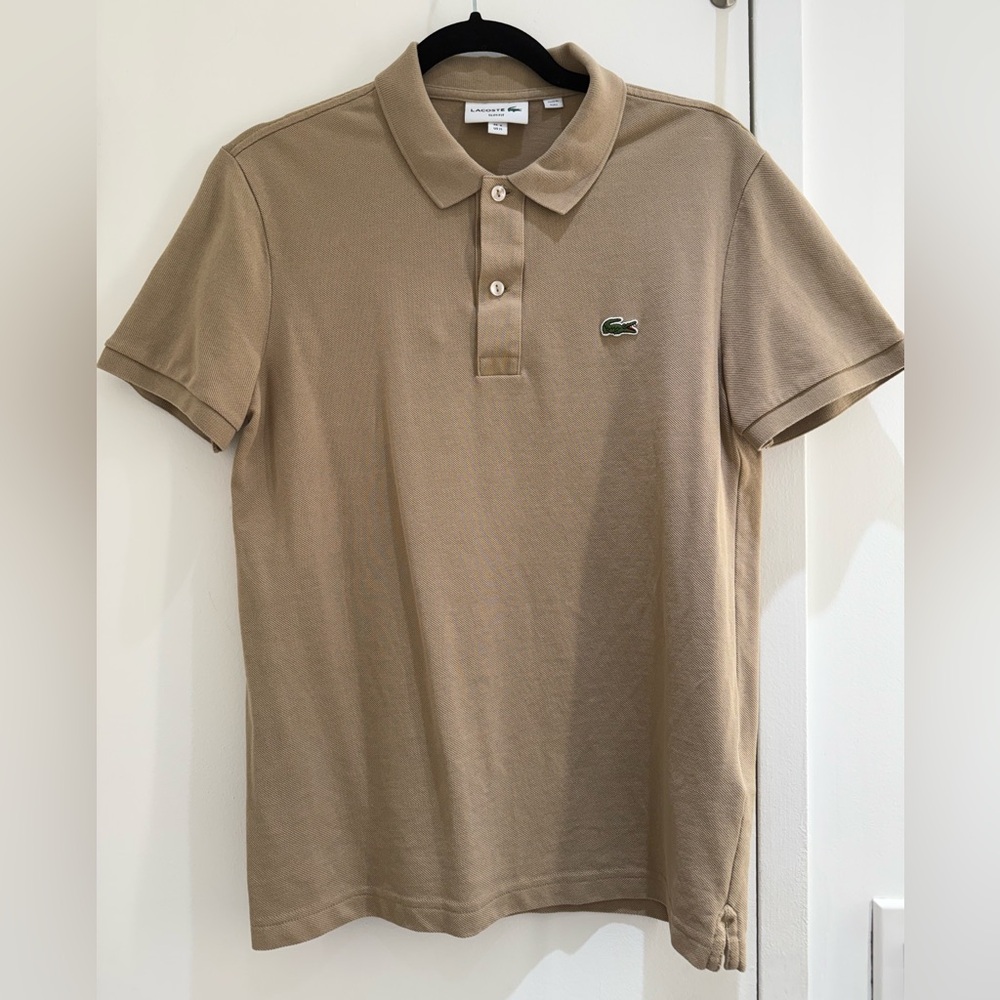 Lacoste Men’s Slim Fit Polo in Size US M